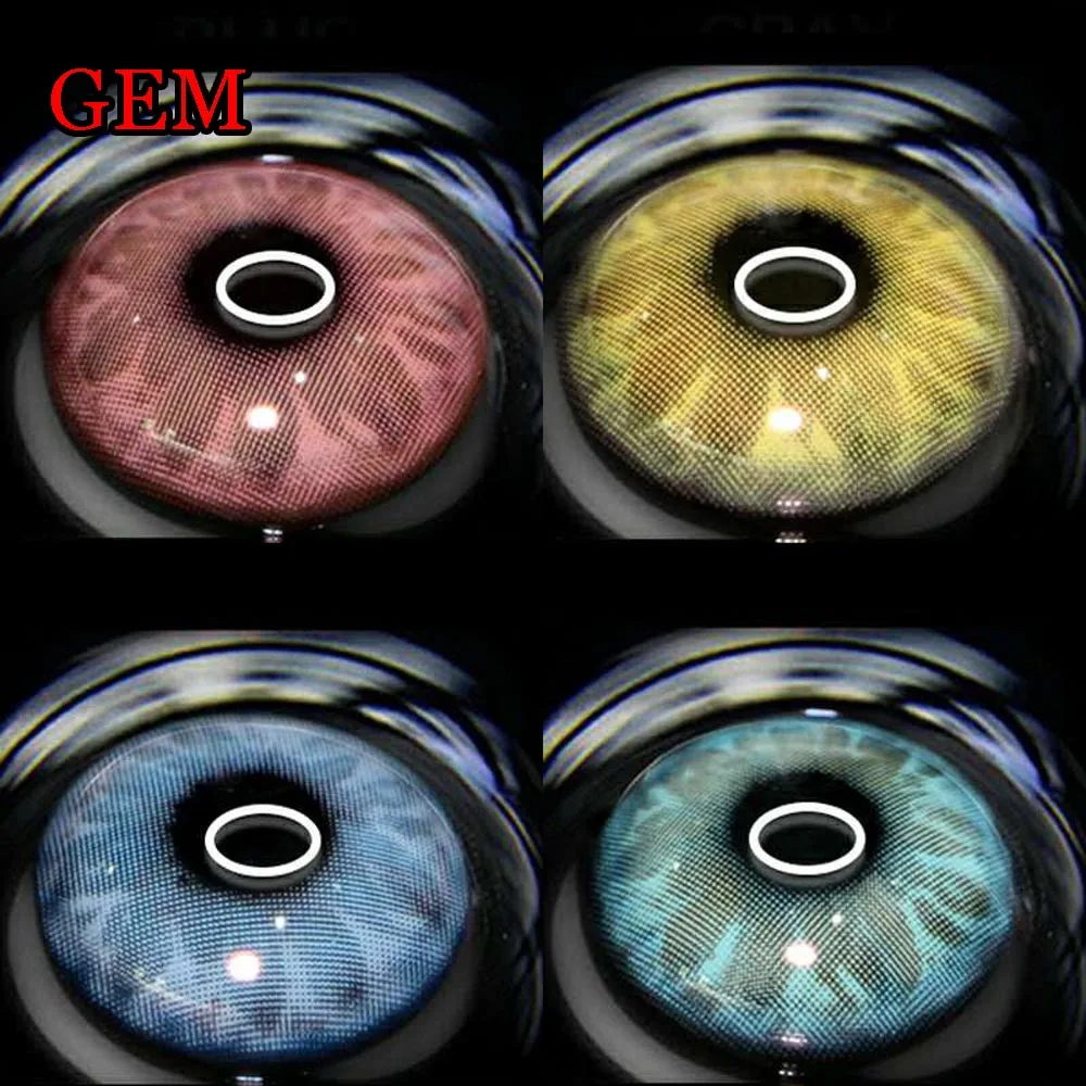 

HOTSALE Color Contact Lenses for Women Cosplay Makeup Tool Circle Eyewear GEM